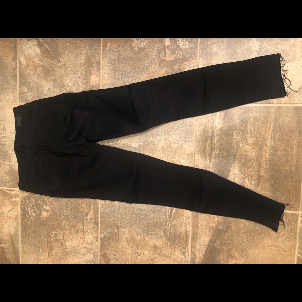 Paige black denim jeans. Like brand new